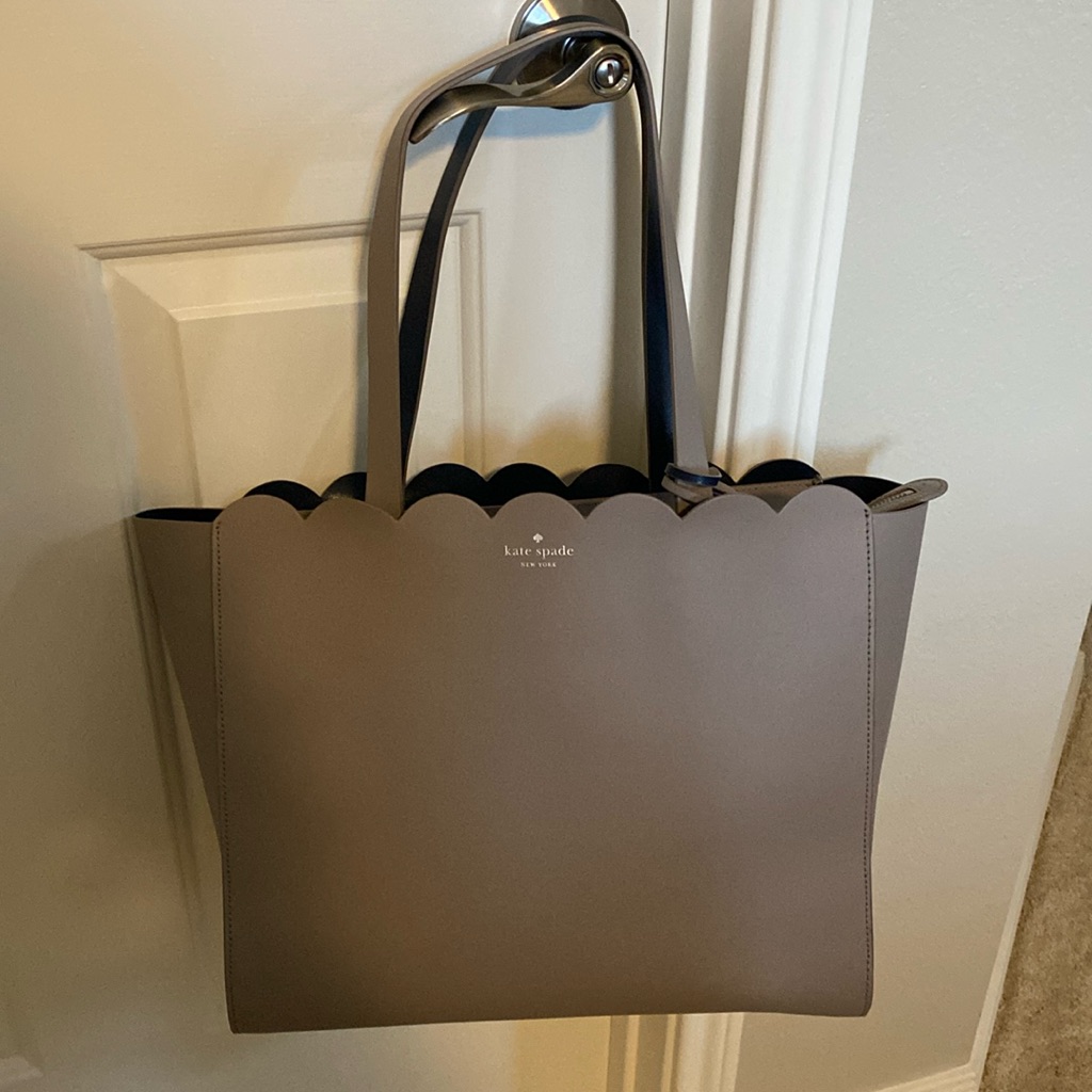 Kate Spade Taupe Tote Bag
